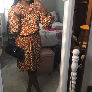 Geometric Tory Burch Dress